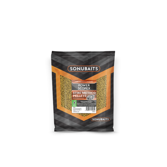 Sonubaits Power Scopex Stiki Method Pellets 4mm Sonubaits Power Scopex Stiki Method Pellets 4mm